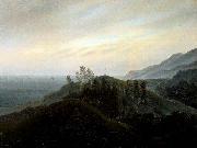 Caspar David Friedrich View of the Baltic Sweden oil painting artist